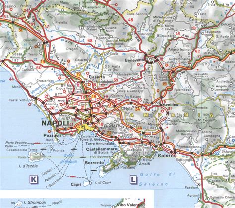 Naples Map Italy