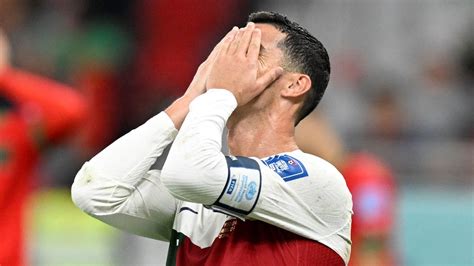 Cristiano Ronaldo Fuera De Qatar 2022 Sus Lágrimas Por Eliminación De