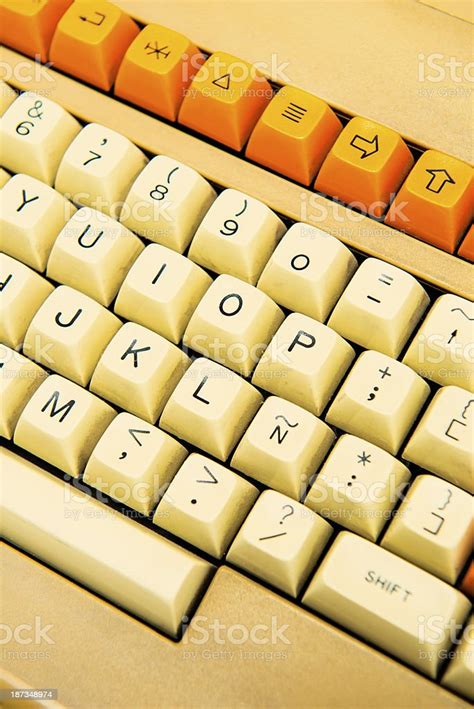 Old Fashioned Keyboard Stock Photo Download Image Now 1980 1989