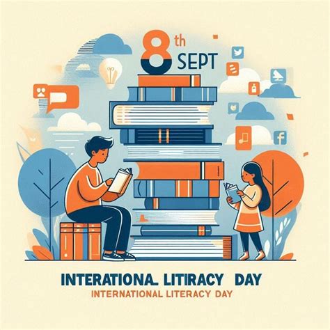 International literacy day poster | Premium AI-generated image