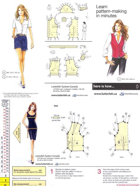 Free Guide For Fitting Lutterloh Patternd In 2023 Pattern Free