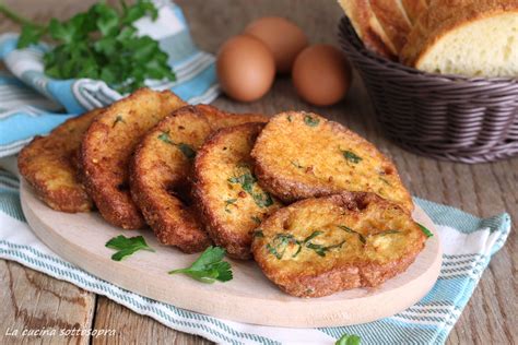 Pane Fritto Ricetta Di Recupero Del Pane Raffermo Facilissima