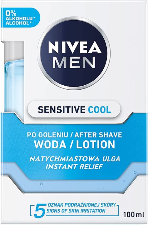 Loción aftershave refrescante sin alcohol NIVEA Men Sensitive Cooling