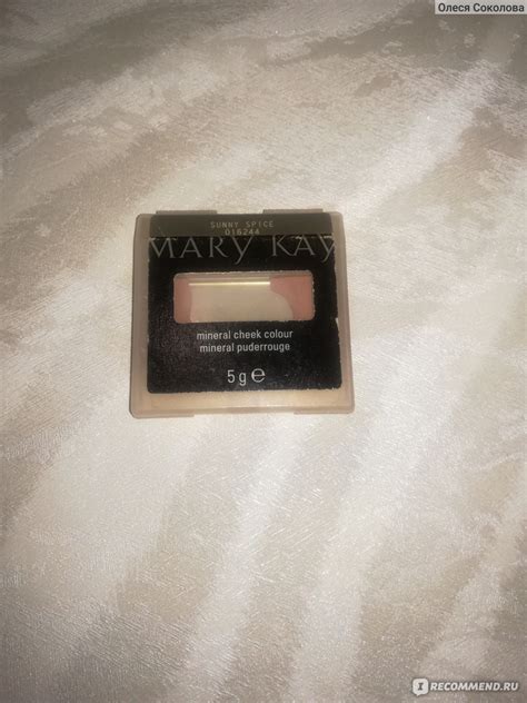 Румяна Mary Kay Минеральные Mineral Cheek Color, 5 g - «Отличные нежные ...