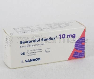 Pharmacie Parent Sprl Substances Actives B Bisoprolol