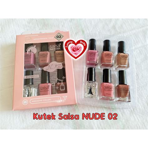 Jual KUTEK SALSA NUDE 02 HARGA PER PACK Shopee Indonesia