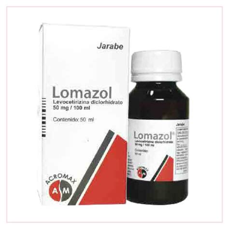 Lomazol Levocetirizina Jarabe Farmacia Dermatológica Quito Ecuador