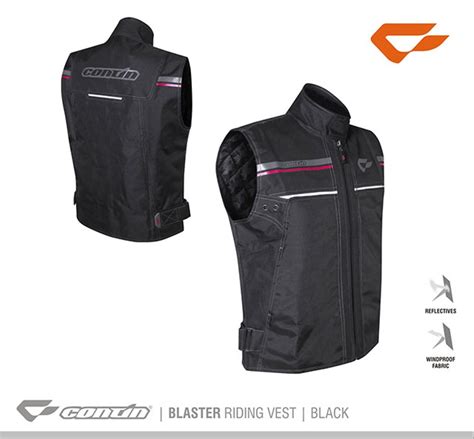 Jual Rompi Vest Motor Touring Biker Contin Blaster Ori Anti Angin Di