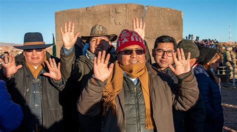 Bolivia Recibe El A O Nuevo Andino Amaz Nico Y Chaque O Con