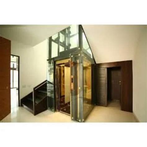 Automatic Residential Elevator With Machine Room Maximum Speed 1 5 M