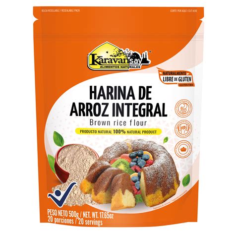 Harina De Arroz Integral X 500g Karavansay