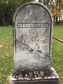 Isaiah Keyes Find A Grave Reminne