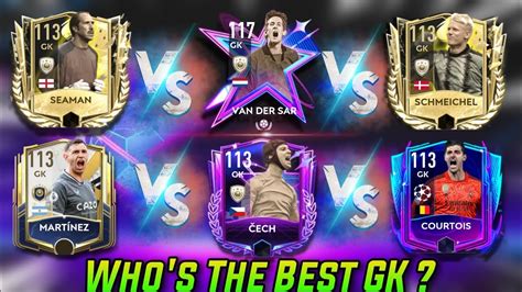 Van Der Sar VS Courtois VS Cech VS Martinez VS Schmeichel Fifa Mobile