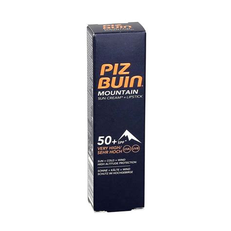 Piz Buin Mountain Sun Cream Spf Lipstick Tube De Ml Stick De