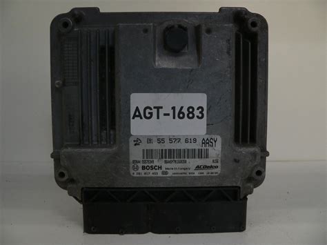 Opel Cdti Ecu Ecm Dme Pcm Pcu Msg Engine Control Unit