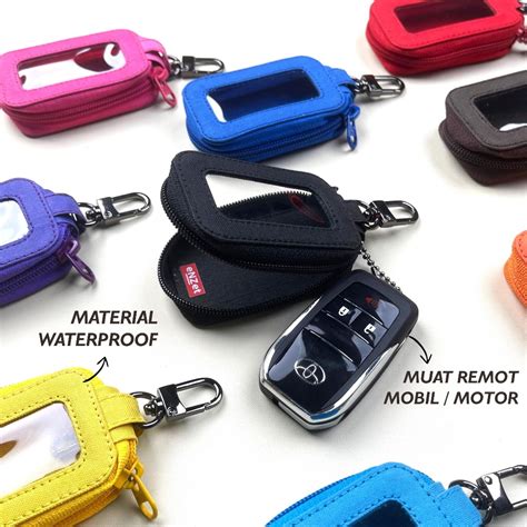 Jual Dompet Remote Keyless Motor Mobil Gantungan Kunci Sarung Remot