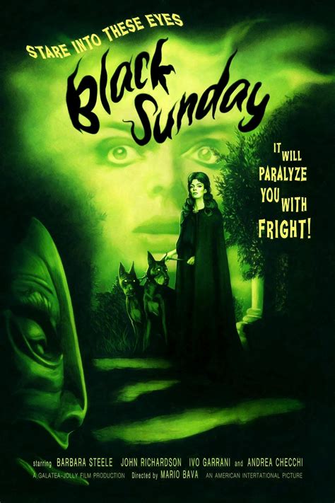 Black Sunday (1960) - Posters — The Movie Database (TMDB)