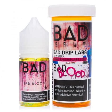 Bad Drip Salt Bad Blood Ml Vape Shop