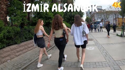 Alsancak Izmir Walking Tour 2023 4K 60FPS İzmir Walking Tour YouTube