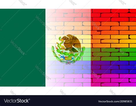 Mexican Pride Flag