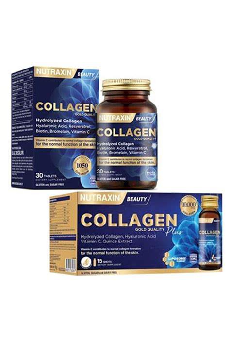 Nutraxin Beauty Collagen Plus Shot Collagen Tablet Fiyat