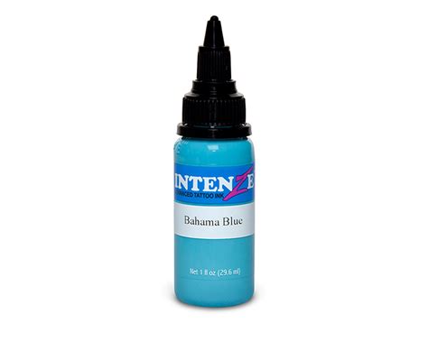 Bahama Blue Intenze Ink Tattoo Inks Worldwide Tattoo Supply