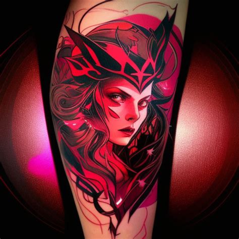 55 Scarlet Witch Tattoo Ideas - TattooClue.com