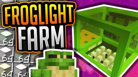 Froglight Farm Tutorial Minecraft 1 21 Erikonhisperiod Youtube