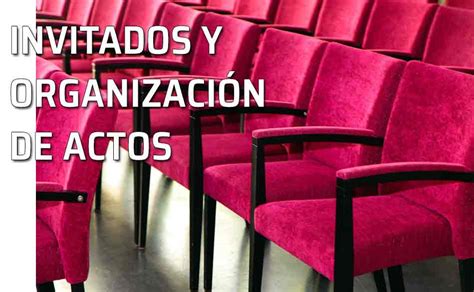 Técnicas de protocolo para la organización de actos