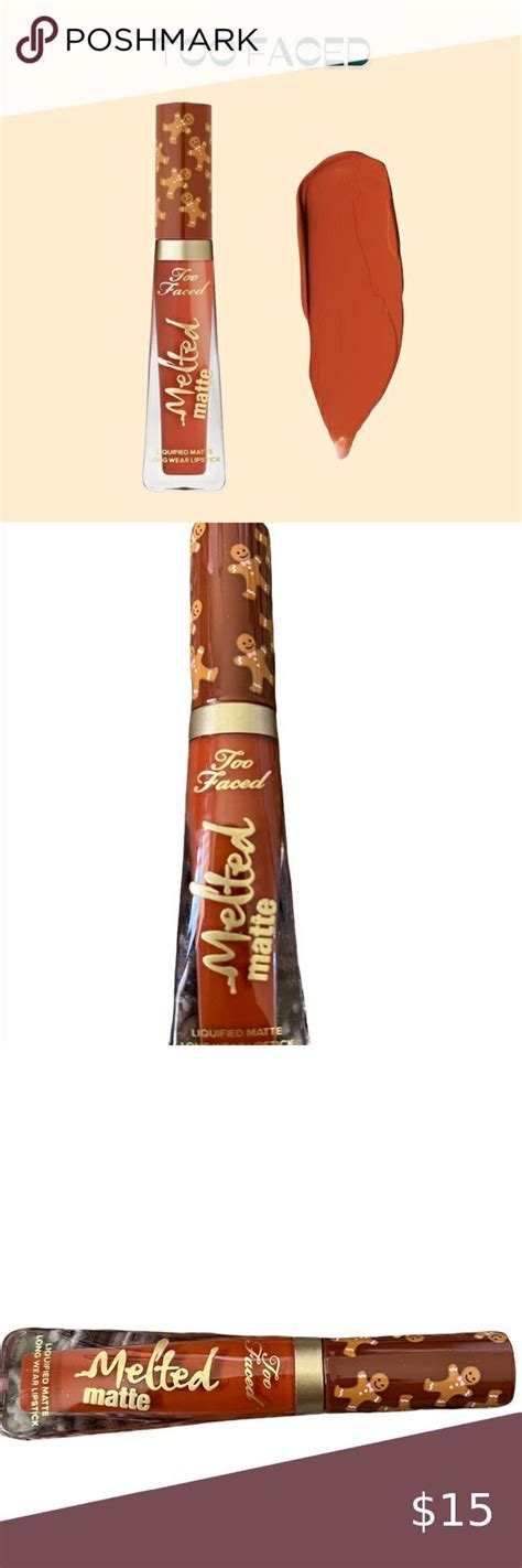 Too Faced Gingerbread Man Melted Matte Liquified Longwear Lipstick