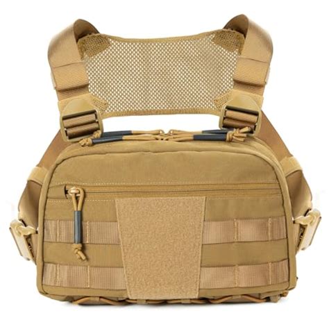 Feiwood Gear Chest Pack Bag For Men Tactical Chest Pack Utility Molle