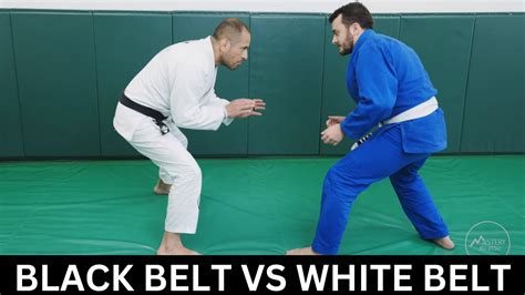 Jiu Jitsu Black Belt Vs White Belt Youtube