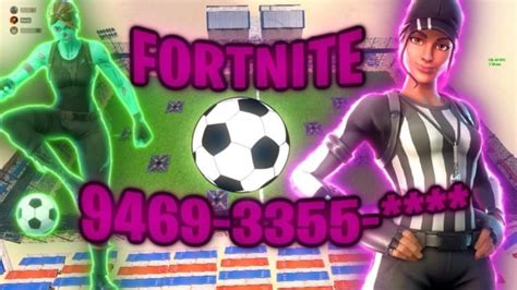 FOOTBALL / SOCCER ON FORTNITE ! MULTIPLAYERS CREATIVE MAP [ chaotix ...