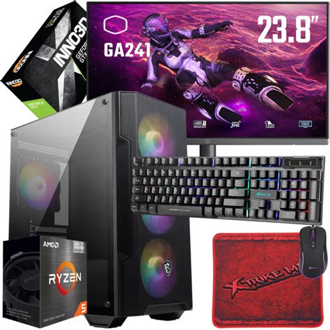 Setup Gamer Special Pc De Bureau Gaming Ryzen X Gtx Twin