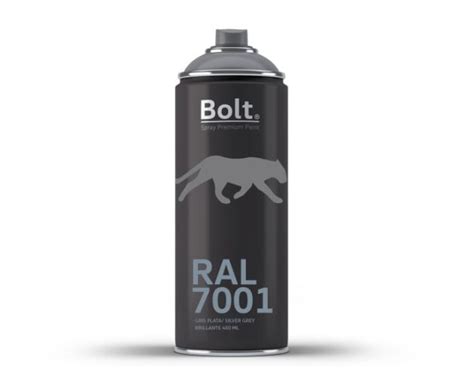 Spray Bolt Premium Acrilico Brillante Ral Ml Ral Gris Plata