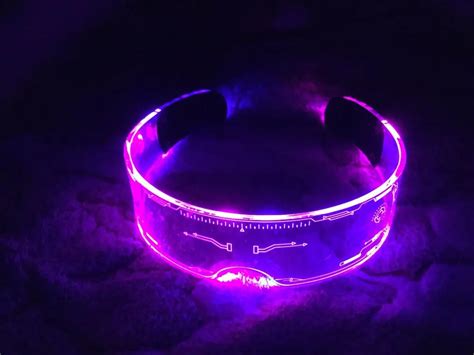 Солнцезащитные очки со светодиодной подсветильник кой, UV400 | AliExpress
