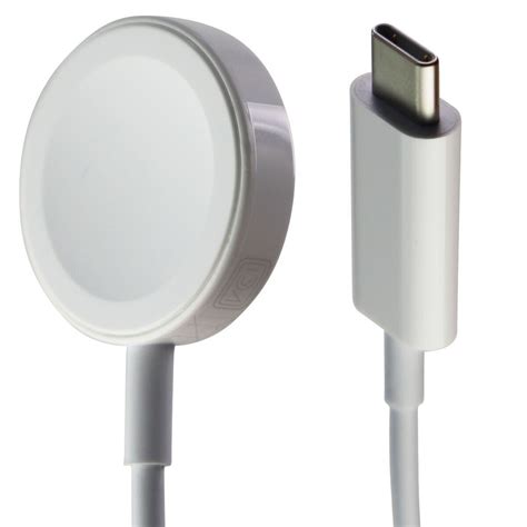 Apple Watch Magnetic Fast Charger To Usb C Cable M Ft White