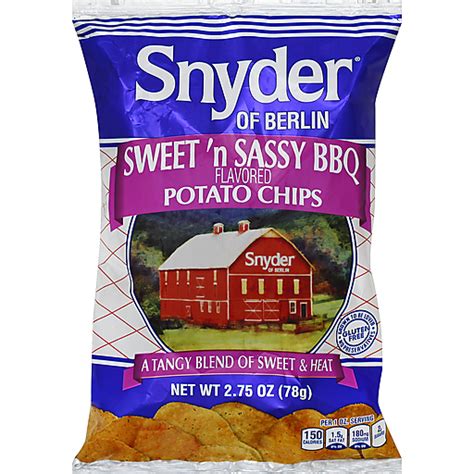 Snyder of Berlin SNYDER POT CHIP BBQ 2.75 OZ | Shop | Riesbeck