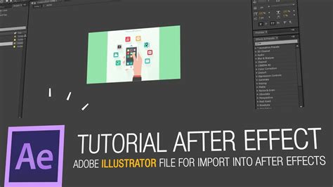 After Effects Tutorial How To Save Your Adobe Illustrator File For Import Into After Effects