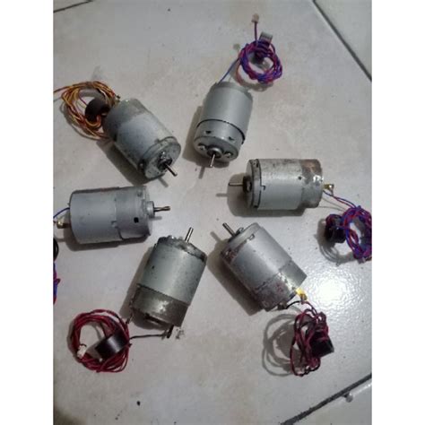 Jual Dinamo Motor Dc V Ex Printer Diy Shopee Indonesia