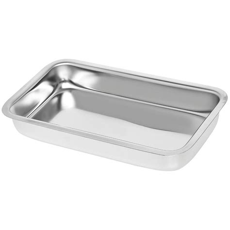 Bandeja De Inox Retangular 30x20x04cm Rhosse Instrumentos E