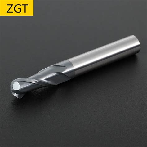 ZGT Milling Cutter Alloy Carbide Tungsten Steel CNC Endmill HRC50 2