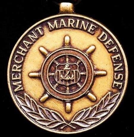 Aberdeen Medals United States Merchant Marine Defense Medal