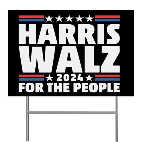 Kamala Yard Sign 2024 Kamala For President Yard Signs With H Stakes Voted For Democratic Sign