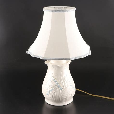 Belleek Retrospective Bluebell Porcelain Table Lamps, 2001 | EBTH