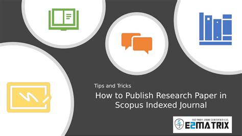 Pdf How To Publish Research Paper In Scopus Indexed Journal Tips And