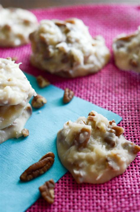 Amazing Coconut Pecan Praline Cookies No Bake Cookies