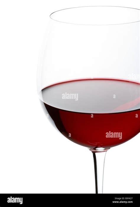 Glass Of Red Wine Stock Photo Alamy