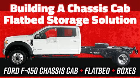 Building A Chassis Cab Flatbed Solution Truck Camper Magazine