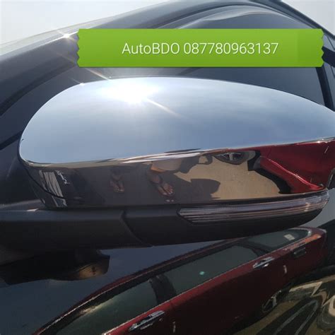 Jual Cover Spion ALL NEW AVANZA XENIA 2022 HITAM DOFF CHROME Shopee